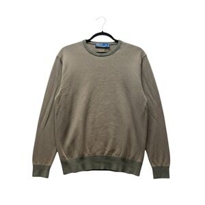 Vintage Ralph Lauren‎ Polo Long Sleeve Crewneck Sweater Olive Green L EUC